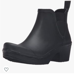 DANSKO - Women’s Rosa Rain Boot, Black Size 39/ 8.5/9 US